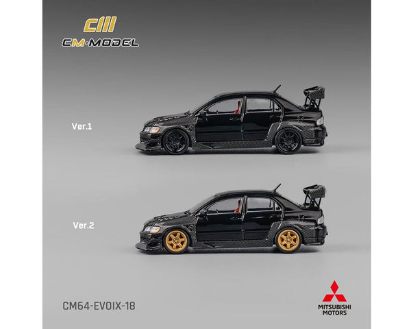 Mitsubishi Lancer Evoix Carbon Limited Edition CM Model 1/64