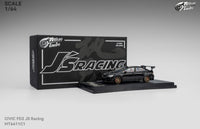 Honda Civic FD2 JS Racing Metallic Black Micro Turbo 1/64 scale