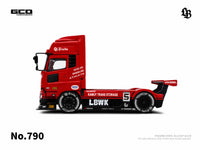 Super Silhouette Red/Black Quon Truck Head (RHD) LBWK GCD