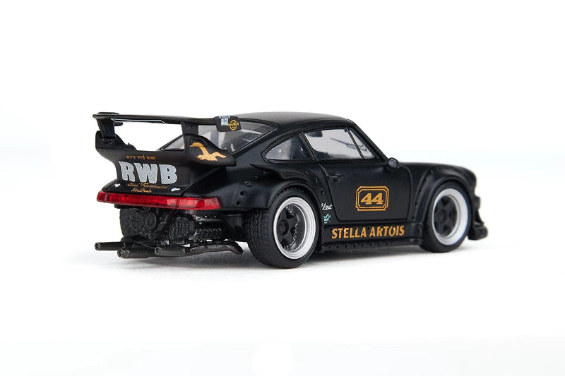 (Pre-order) Porsche RWB 930 Stella Artois Circuit Specification Matte Black  MODELMODEL 1/64 scale MM64-RWB930-001