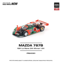 (Pre-order) Mazda 787B 1991 Le Mans 24h Winner 1/64 Pop Race