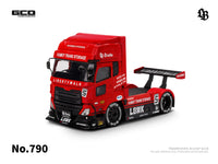 Super Silhouette Red/Black Quon Truck Head (RHD) LBWK GCD