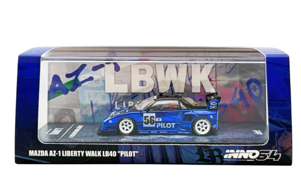 Chase Mazda AZ-1 Liberty Walk LB40 Pilot Inno64 1/64 scale