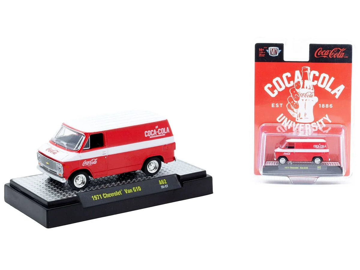 1971 Chevrolet G10 Van Coca-Cola 1:64 | M2 Machines 52500-A62-25-27