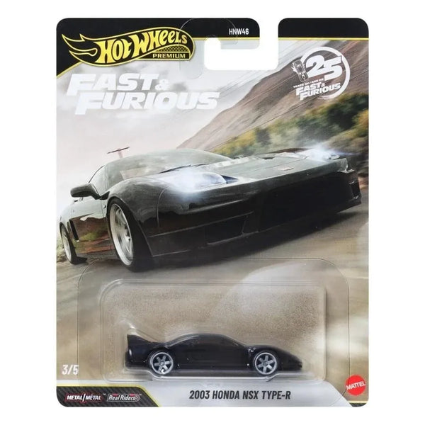 2003 Honda NSX Black Fast & Furious 25th Anniversary Hot Wheels Car Culture