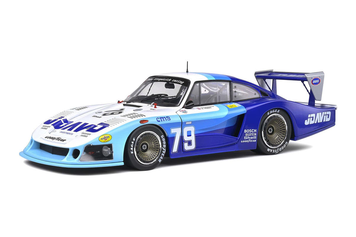 PORSCHE 935 MOBY DICK – 24H LE MANS – 1982 – #79 FITZPATRICK/HOBBS Solido 1:18 scale