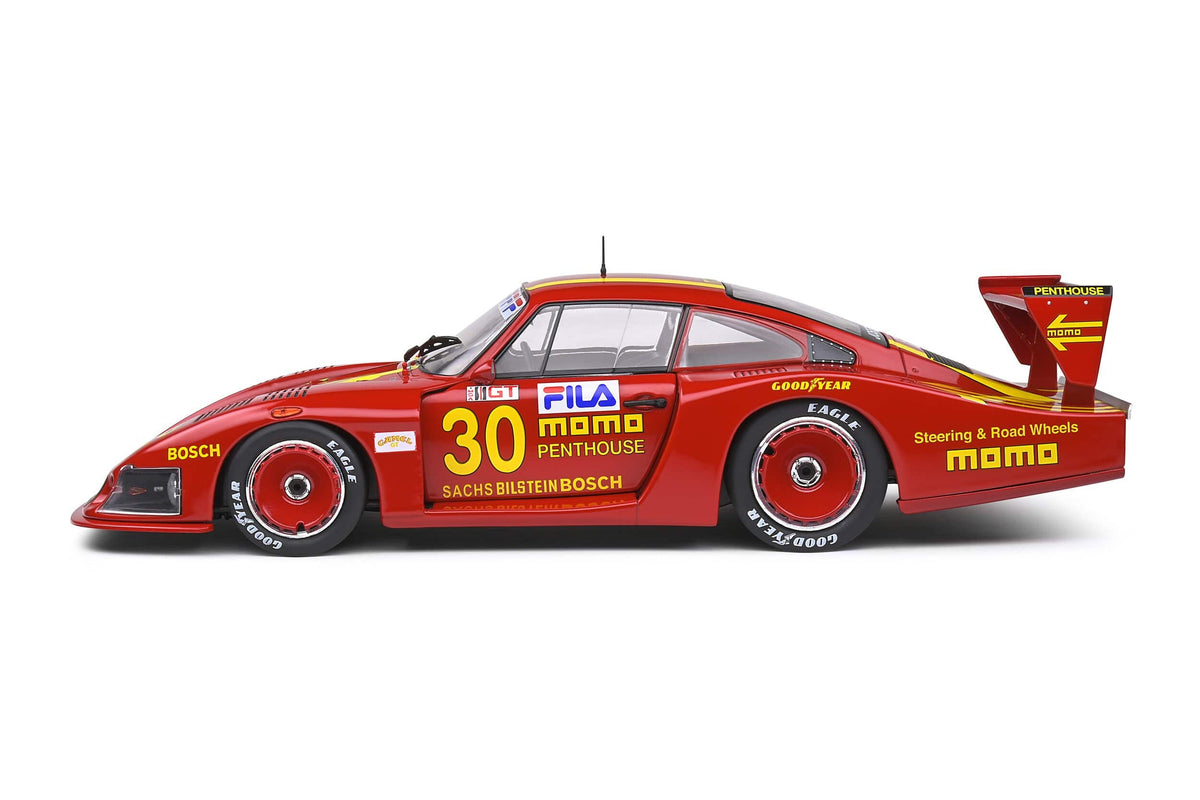 PORSCHE 935 MOBY DICK – 24H LE MANS – 1982 – #30 MORETTI Solido S1805403 1:18 scale