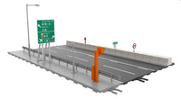 Tiny City Bd16 Major Road Diorama 1/64 scale