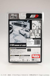 Initial D AE86 Takumi vs Nakazato 1/64 | Hobby Japan HJDMD001C