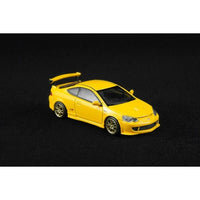 Honda Integra DC5 Mugen Phoenix Yellow 1/64 | Motorhelix M65810