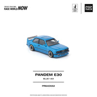 Pandem BMW E30 Blue 1/64 | Pop Race PR640552