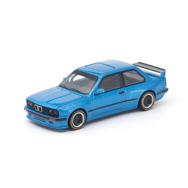 Pandem BMW E30 Blue 1/64 | Pop Race PR640552