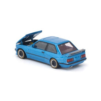 Pandem BMW E30 Blue 1/64 | Pop Race PR640552