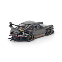Porsche RWB 930 Gun Metal 1/64 | Pop Race PR640559