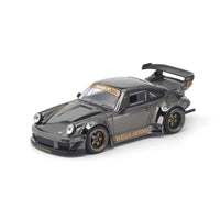 Porsche RWB 930 Gun Metal 1/64 | Pop Race PR640559