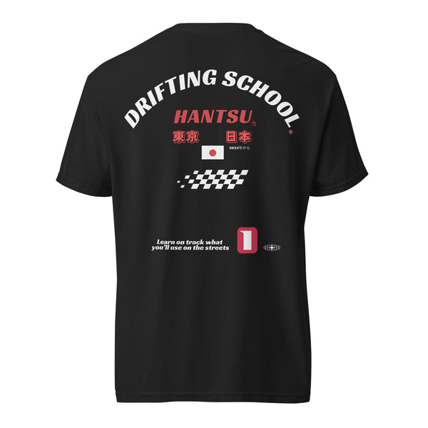 Hantsu Drifting School Heavyweight T-shirtProduct mockup