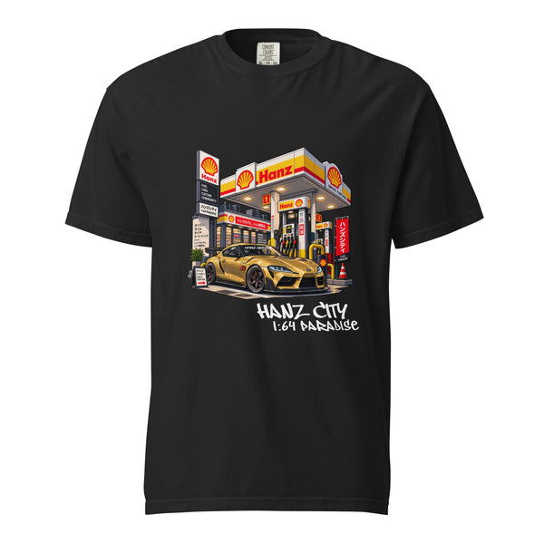 Hanz Gas Heavyweight t-shirt Black 6018602_15114