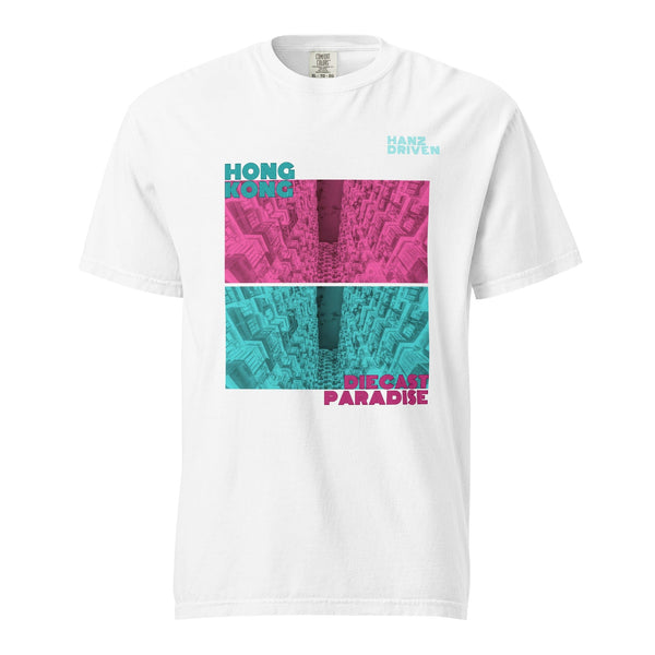 Hong Kong Diecast Paradise Heavyweight T-shirt White Hanz Driven