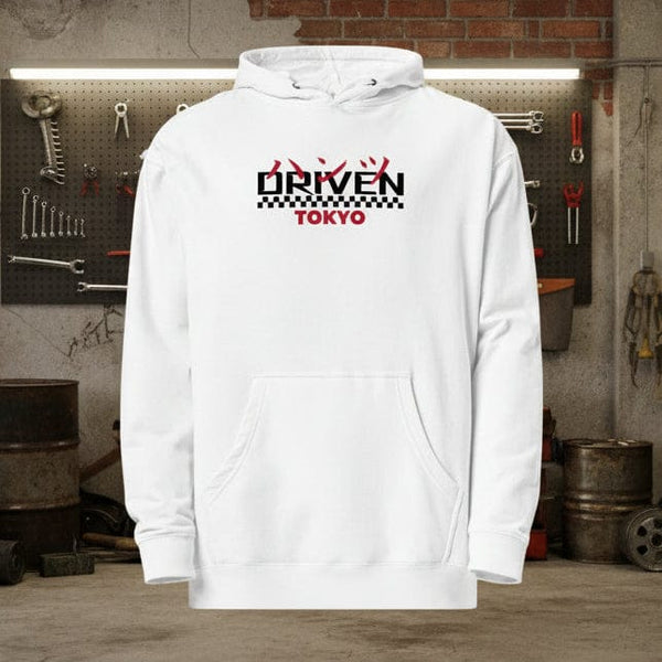 Soul of Speed White Hoodie Hanz Driven
