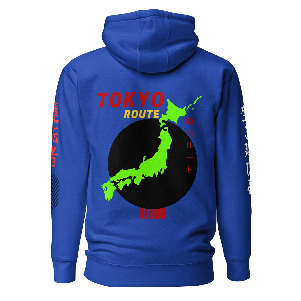 Tokyo Route Hantsu Driven Hoodie v2 Blue Japan