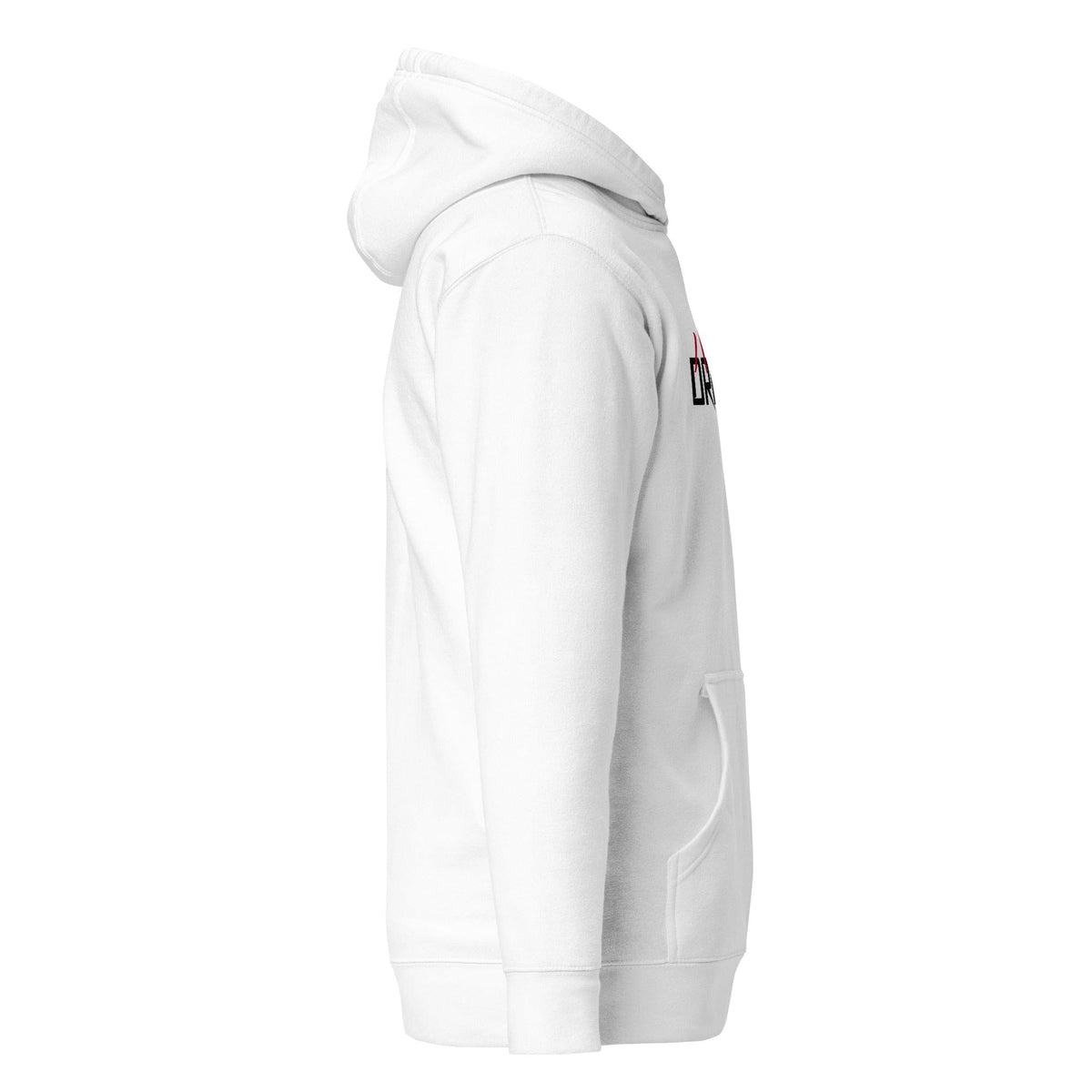 Red Gumball Hantsu Driven White Hoodie