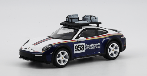 2x car set Porsche 911 992 Dakar #953 Porsche 953 Dakar 1984 #176 Tiny Exclusive Sparky Tiny Exclusive 1/64 scale