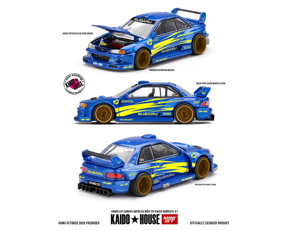 Subaru Impreza WRX STI Kaido 1/64 | Kaido House KHMG318