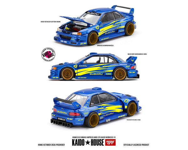 Subaru Impreza WRX STI Kaido 1/64 | Kaido House KHMG318