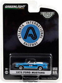1970 Ford Mustang Mach 1 428 Cobra Jet Convertible Atlanta International Raceway Official Pace Car Hobby Exclusive Greenlight 1:64 scale 30363