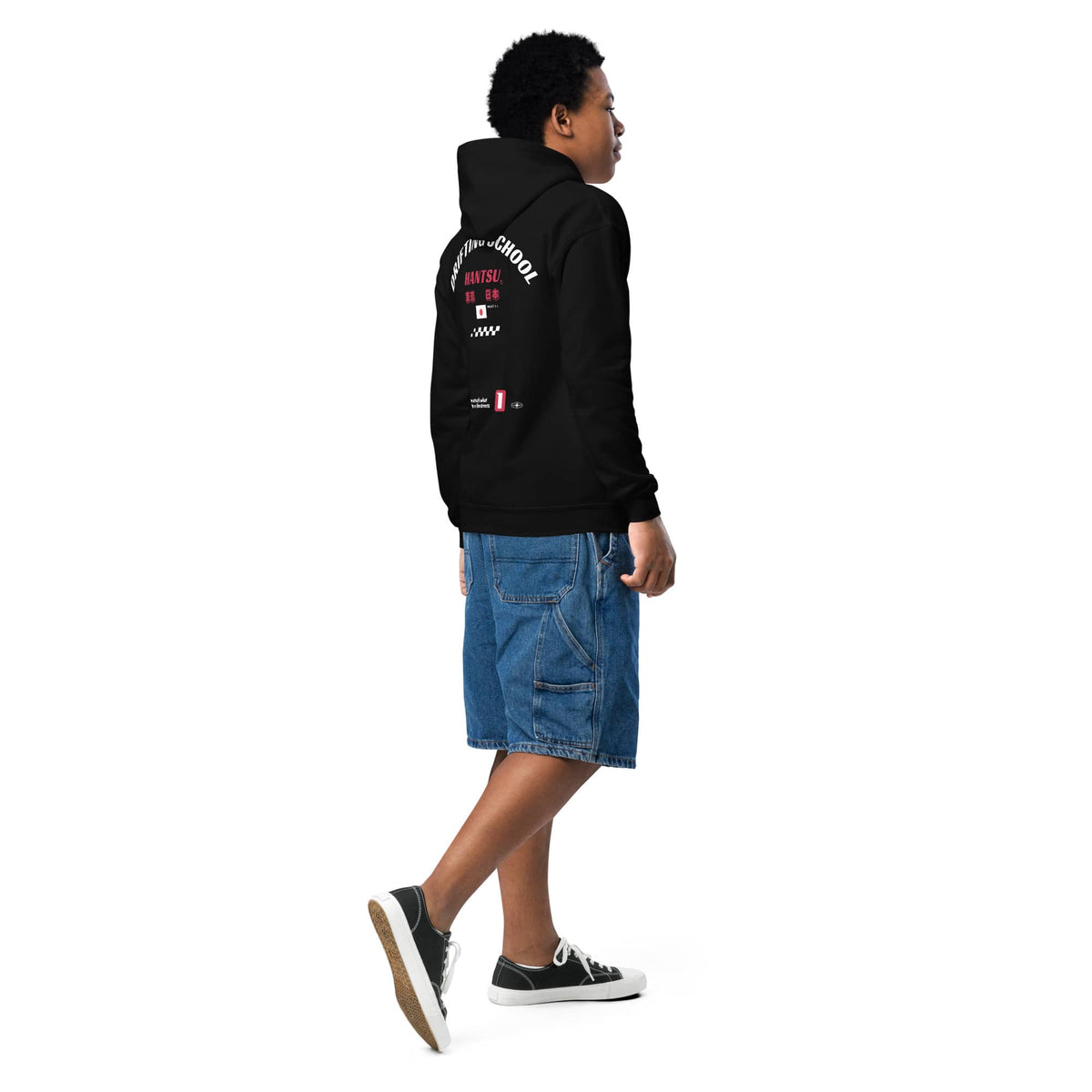 Hantsu Drifting School Youth Hoodie | Hanz Driven