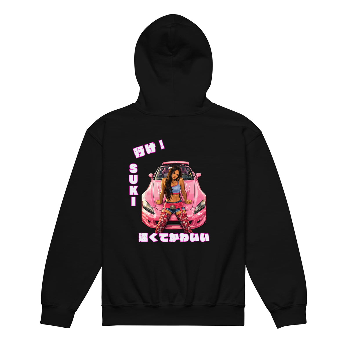 Suki Pink S2000 Youth Hoodie | Hanz Driven
