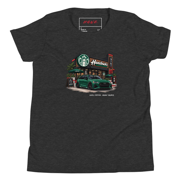 Hanzbucks Youth Tee Dark Grey 3265347_11217